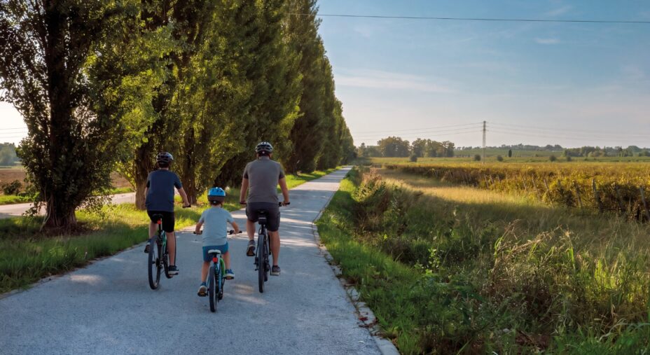 Ciclovia del Sole da Verona a Salionze (Valeggio sul Mincio), Veneto Strade
