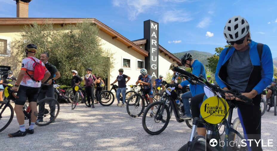 La Grande Pedalata, Frantoi Aperti, Starda dell'Olio Dop Umbria, Spoleto, oleoturismo