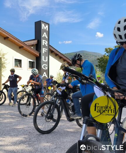 La Grande Pedalata, Frantoi Aperti, Starda dell'Olio Dop Umbria, Spoleto, oleoturismo