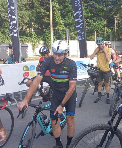 Gianni Bugno e Claudio Chiappucci si sono calati perfettamente nella parte di ambassador