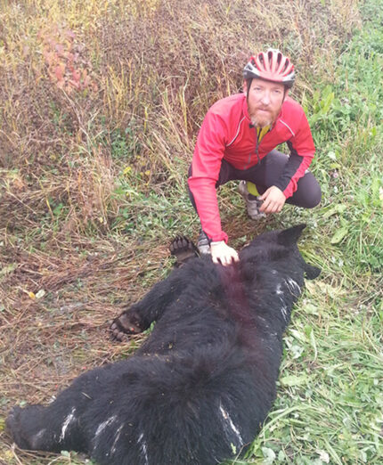 Dal Canada all’Alaska, il viaggio di Alberto e Fausto, orso