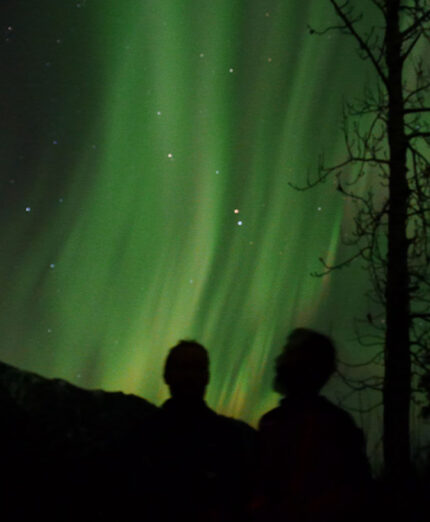 Dal Canada all’Alaska, il viaggio di Alberto e Fausto, aurora boreale