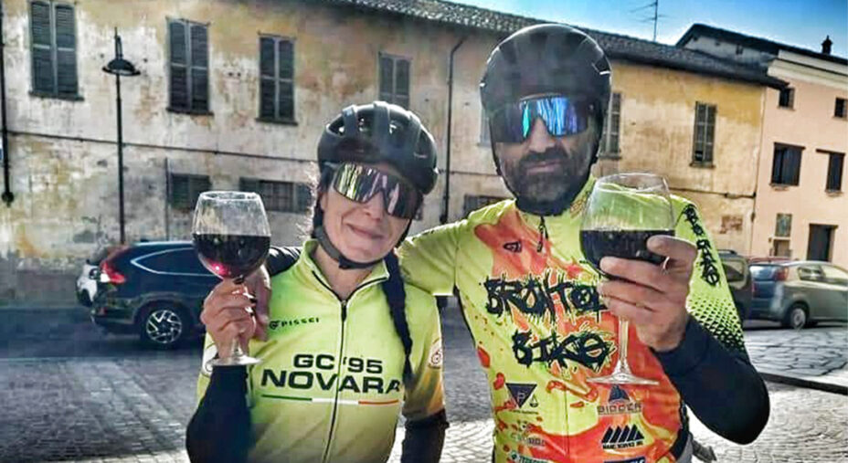 Graziana Antoci e Andrea Noè, i due organizzatori di tutto il circuito Gravelland che la Novarenberg conclude