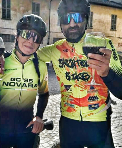 Graziana Antoci e Andrea Noè, i due organizzatori di tutto il circuito Gravelland che la Novarenberg conclude