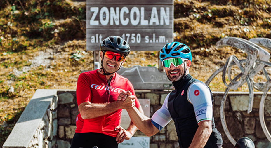 Nel nome di Zanardi, lo Zoncolan alternativo di Simoni