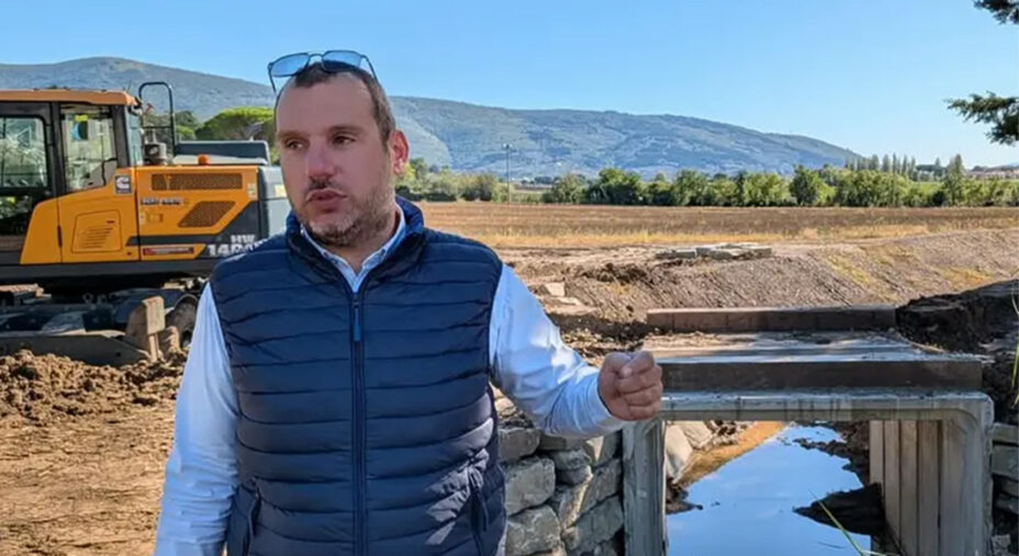 Alberto Vignoli, vicesindaco del Comune di Prato che per primo si è mosso a favore della riforestazione