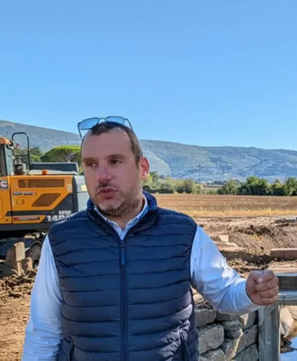 Alberto Vignoli, vicesindaco del Comune di Prato che per primo si è mosso a favore della riforestazione