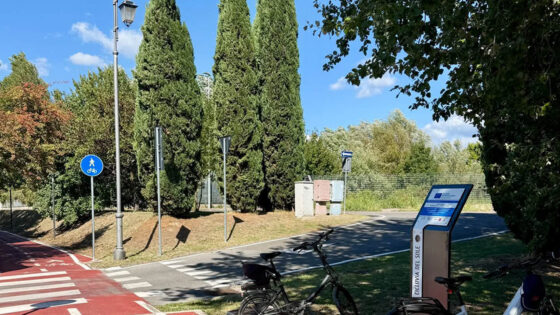 100 alberi sulla Ciclovia del Sole: una scelta legata al wellness