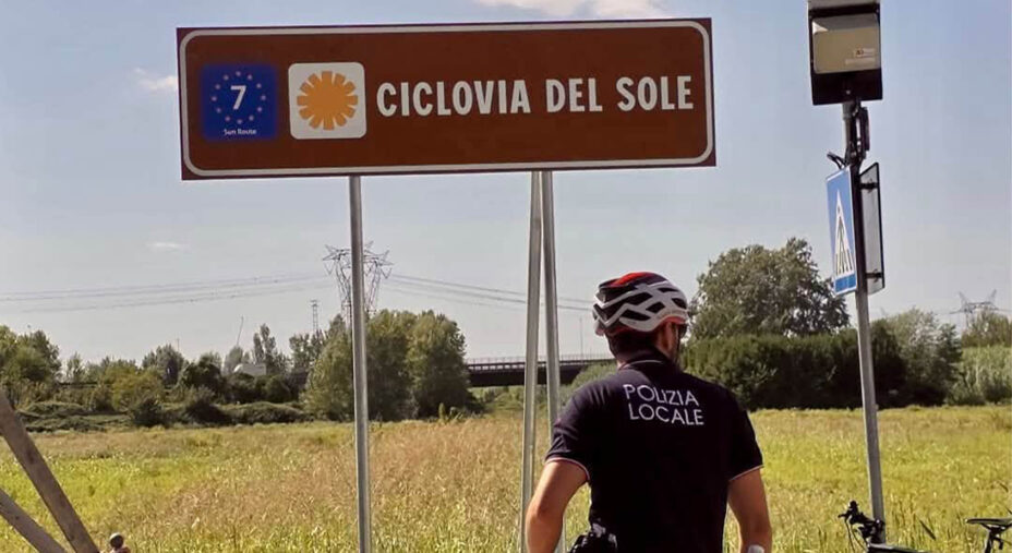 La Ciclovia del Sole porta avanti il lunghissimo percorso dell'Eurovelo 7, che termina a Malta