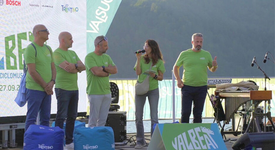 Momenti di condivisione per parlare anche di Bosch e del suo apporto alle ebike in contesti come quello trentino