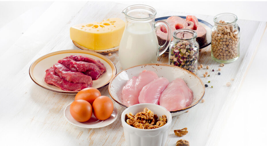 Alimentazione, proteine, uova, carne, formaggio, latte, cibi proteici (depositphotos.com)