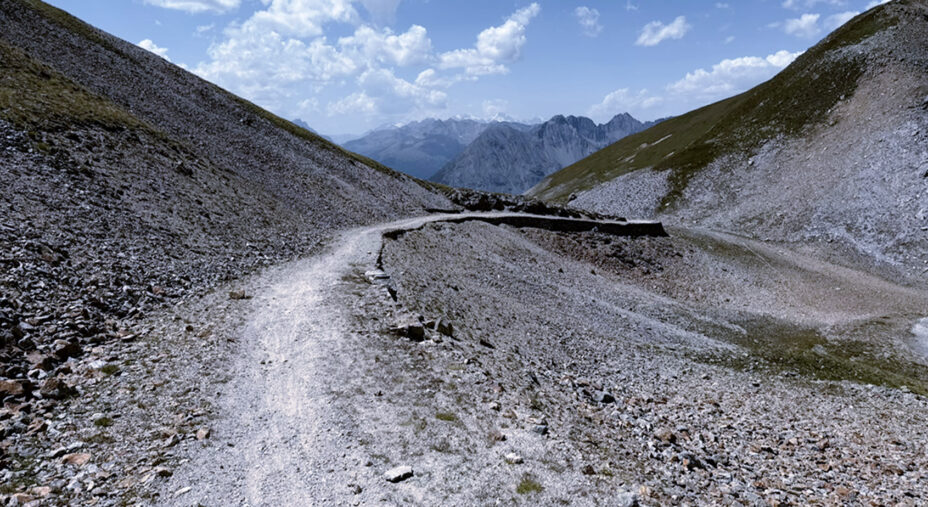 Quarto Stelvio sterrato, gravel, Alpi