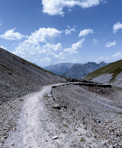 Quarto Stelvio sterrato, gravel, Alpi