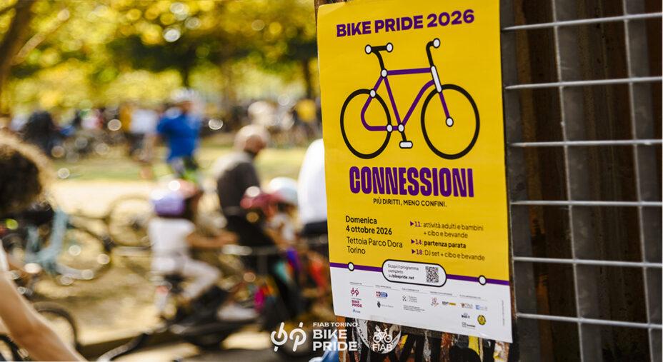 Il tema del Pride 2026 era Connessioni e la bici permette di crearne tante (foto Lorenzo Attardo)
