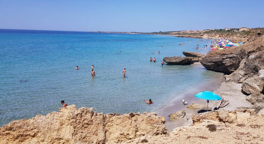 E questa è la sua spiaggia: capito perché Sardinia Gravel race è anche un'occasione di turismo? (foto Spinnaker)