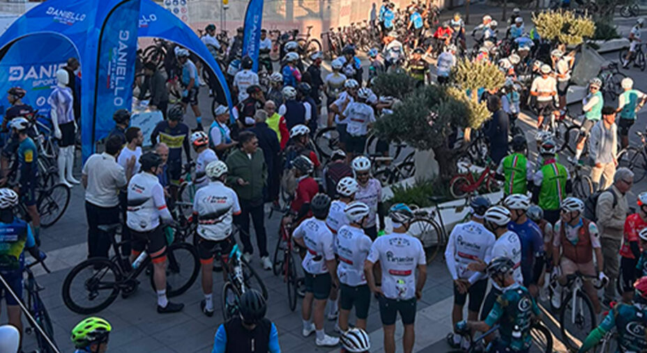 Partenza e arrivo a Sant'Antonio Abate, ultimo comune della privincia di Napoli, verso Salerno