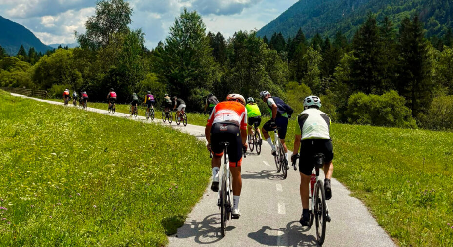 Agosto in Slovenia, su ciclabili curate come strade principali, lotani dal caldo (foto Bike Division)