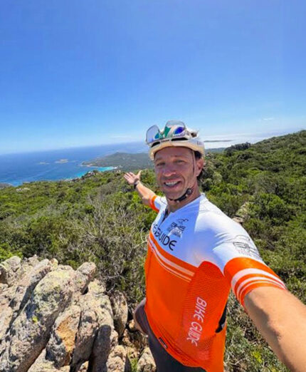Gravel in Sardegna, un po' d'Italia c'è. Andrea Tonti è stato pro' dal 1999 al 2010 (foto Bike Division)