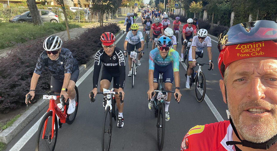 Pedala con Zazà 2026, Riccardo Magrini, Giuseppe Saronni, Davide Ballerini, Fabrizio Macchi, Stefano Zanini
