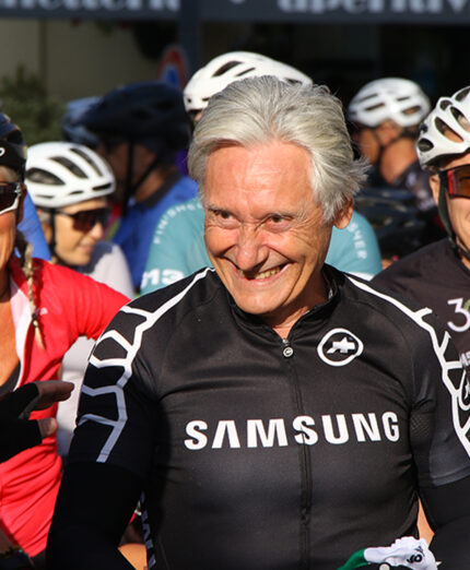 All'edizione 2026 di Pedala con Zazà c'era anche Saronni, uomo di due Giri vinti e anche un mondiale