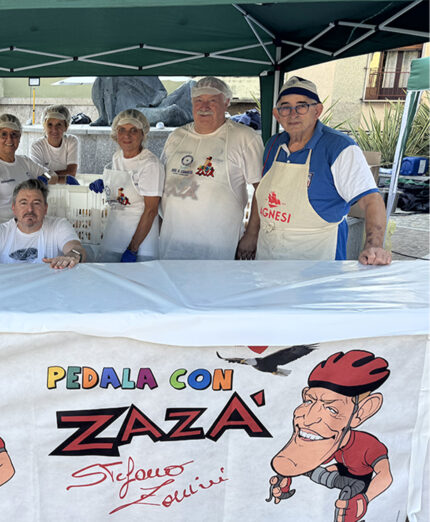 Per due giorni a Gorla Maggiore tutto è ruotato attorno alla PEdala con Zazà